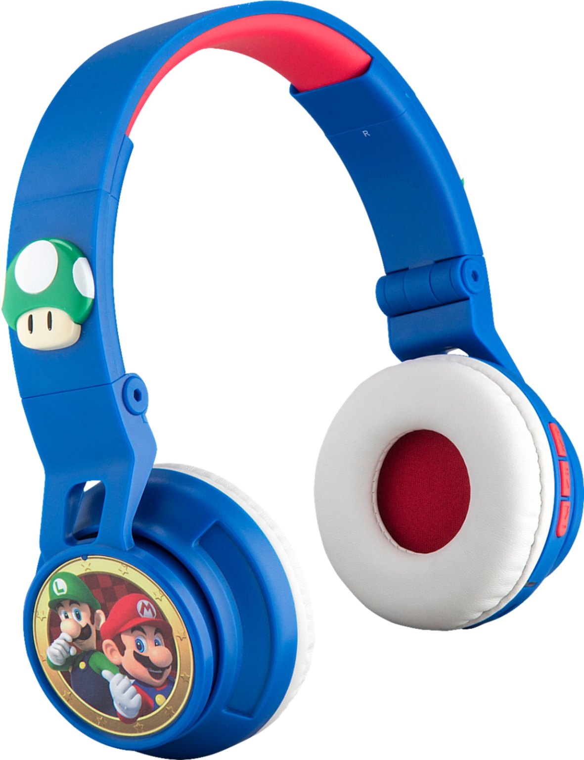 Ekids Super Mario Wireless Over The Ear Headphones