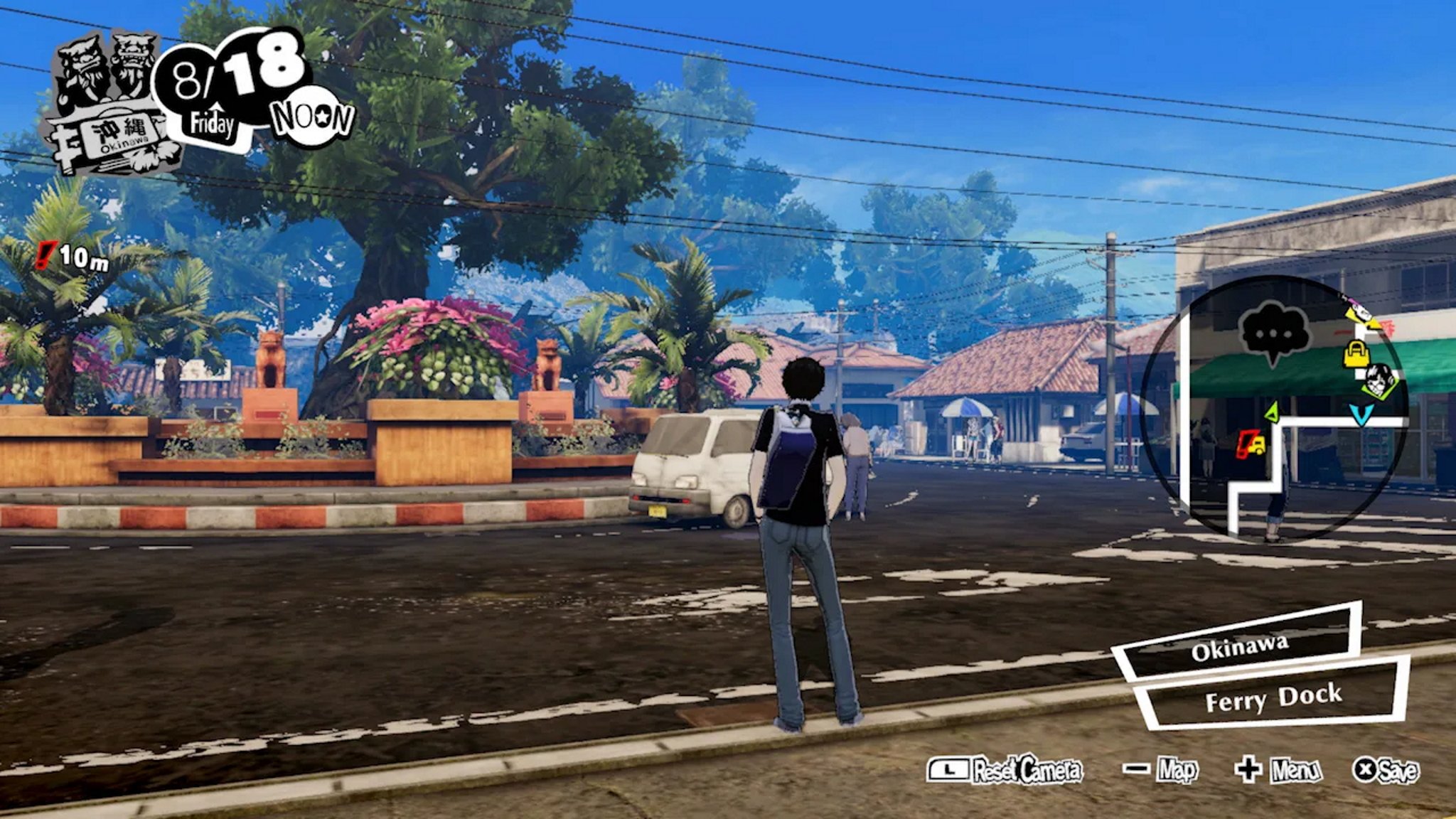 Persona 5 Strikers Switch Screenshot