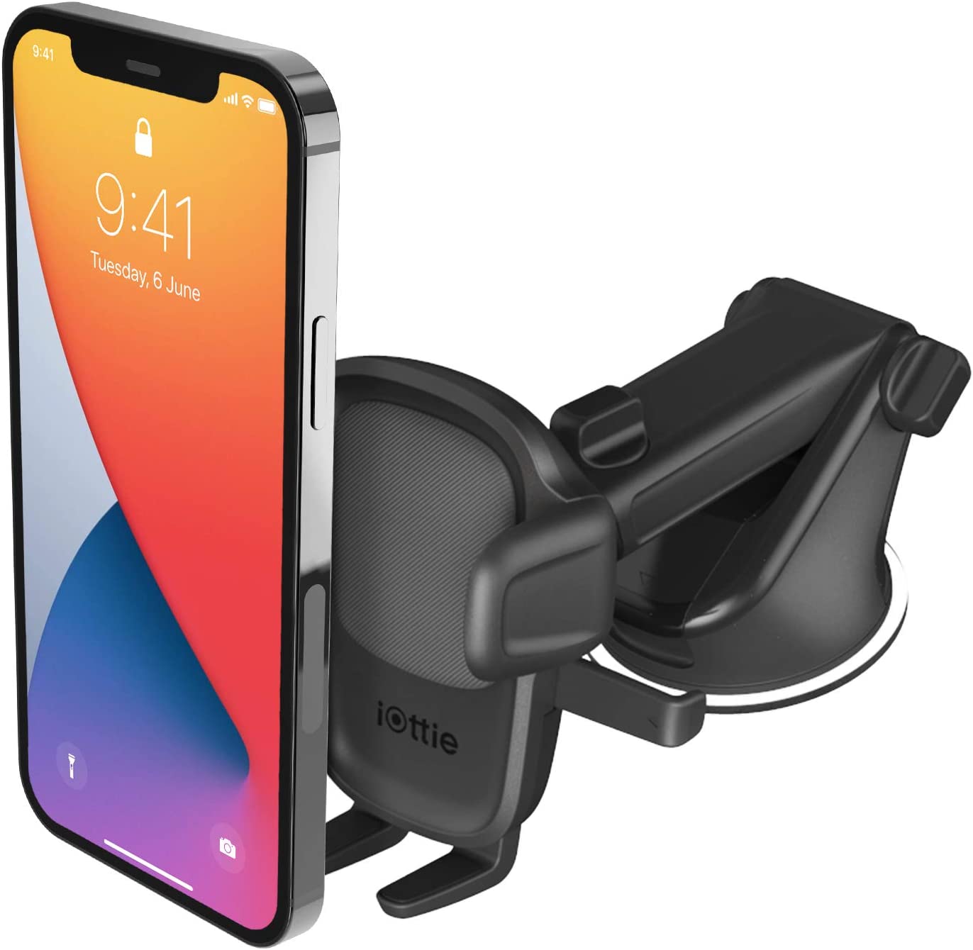5s 8 Plus Samsung Glaxy and Note Series and More Cell Phones 6s 8/7 Plus Dashboard Clip Car Phone Holder Mount with 360-Degree-Rotation for iPhone Xs Max/Xr/Xs/X 7s