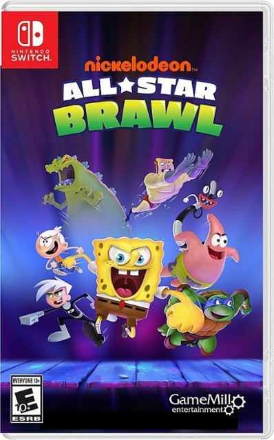 Nickelodeon All Star Brawl Box Art
