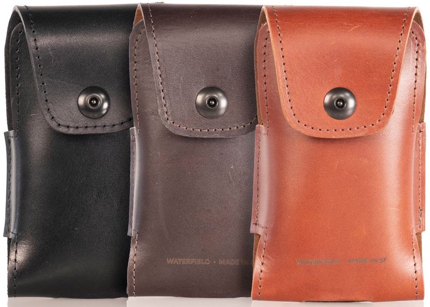 Waterfield Designs Latigo Leather Holster Colors Render