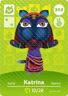 Katrina Amiibo Card
