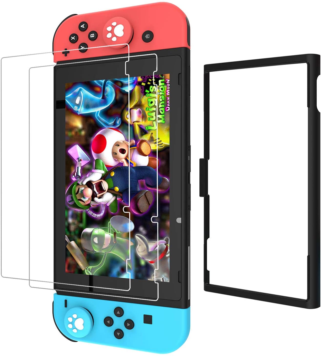 Kiwihome Switch Screen Protector With Frame