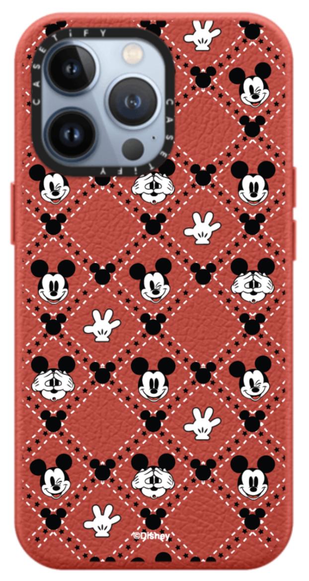 Casetify Disney Co Lab Starring Mickey Mouse Red Iphone 13 Pro Render