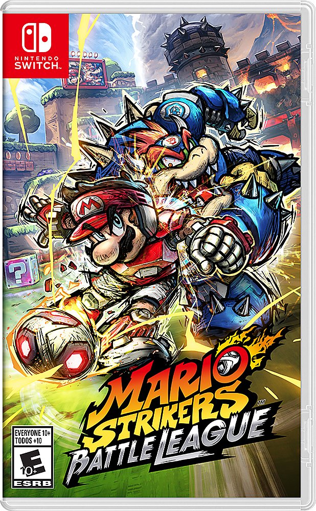 Mario Strikers Battle League Box Art