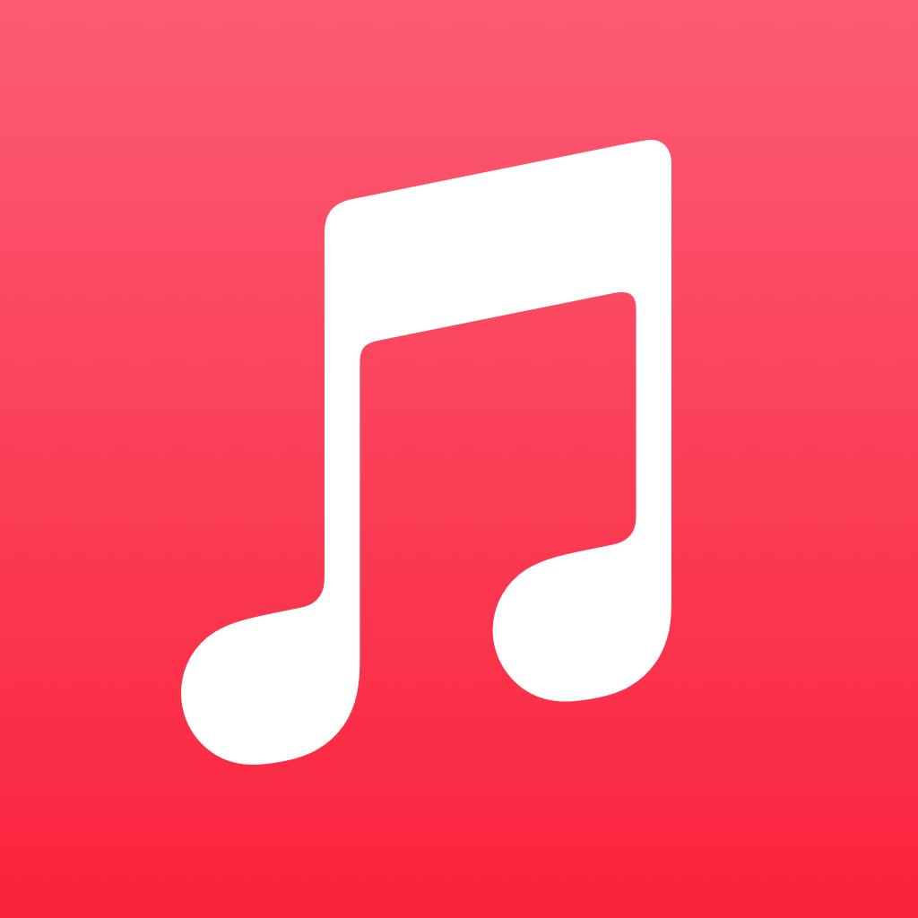 Apple Music Icon Red