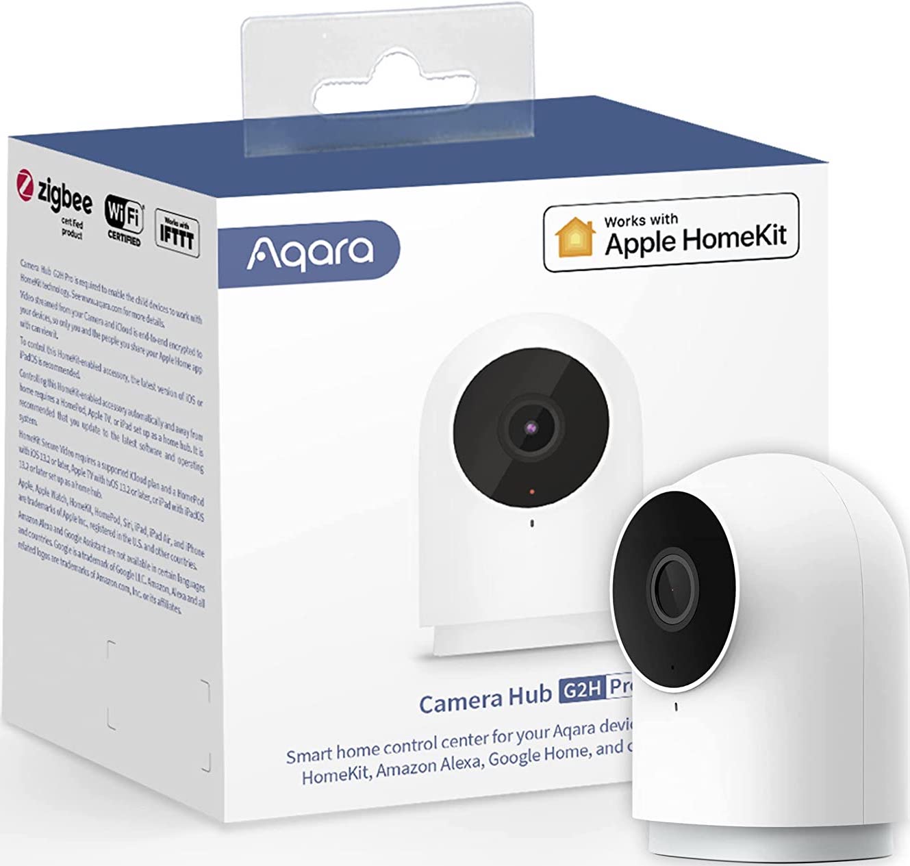 Aqara Camera Hub G2h Pro and packaging