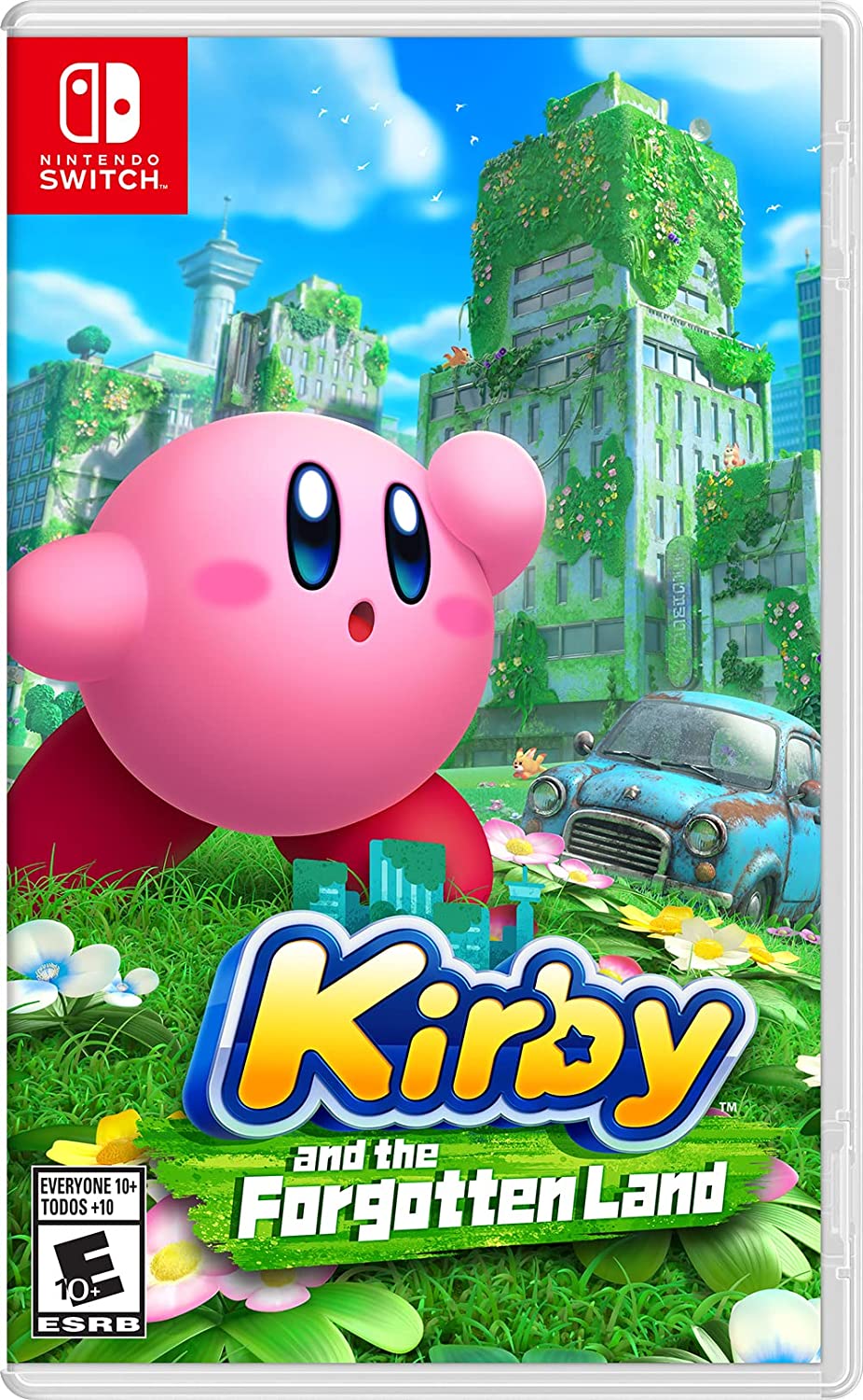 Kirby Forgotten Land Box Art