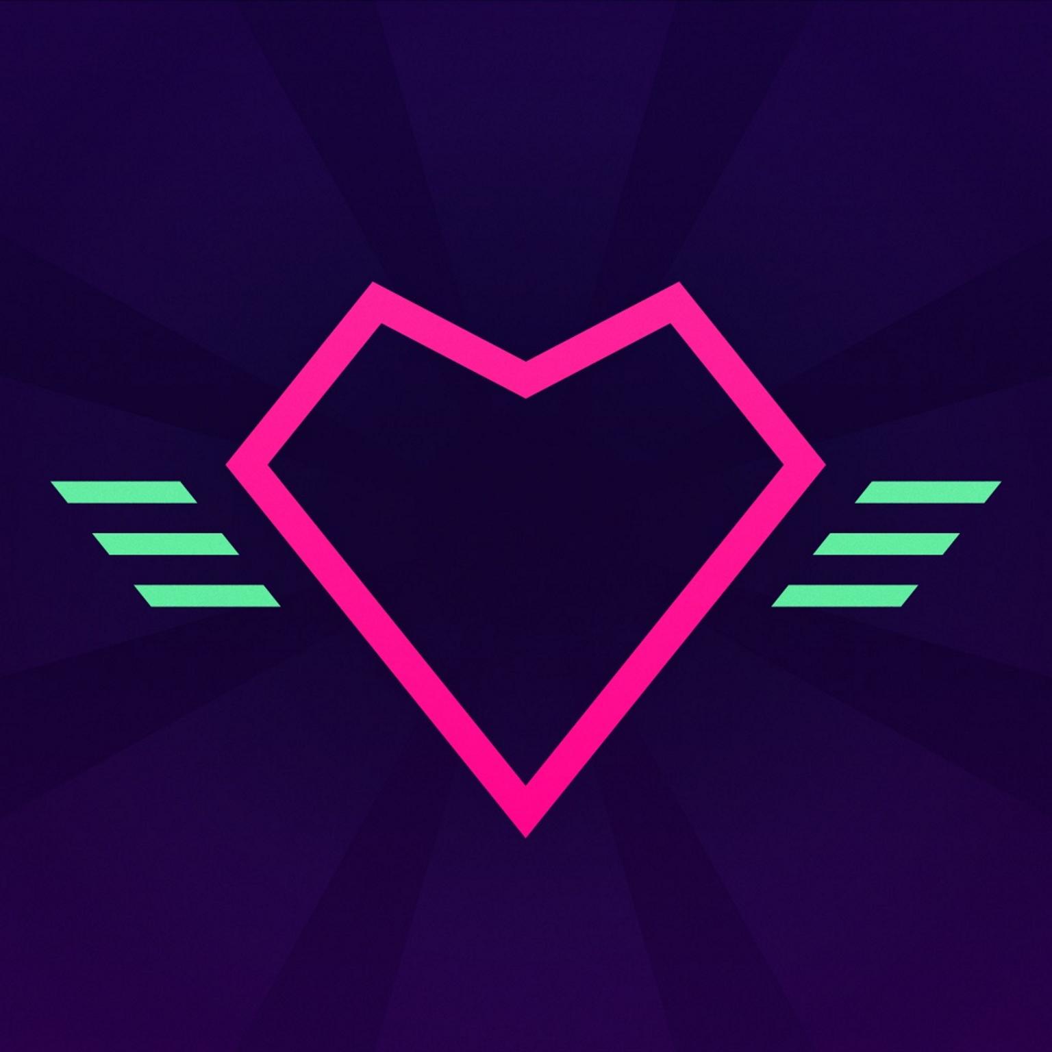 Sayonara Wild Hearts App Logo Apple Arcade