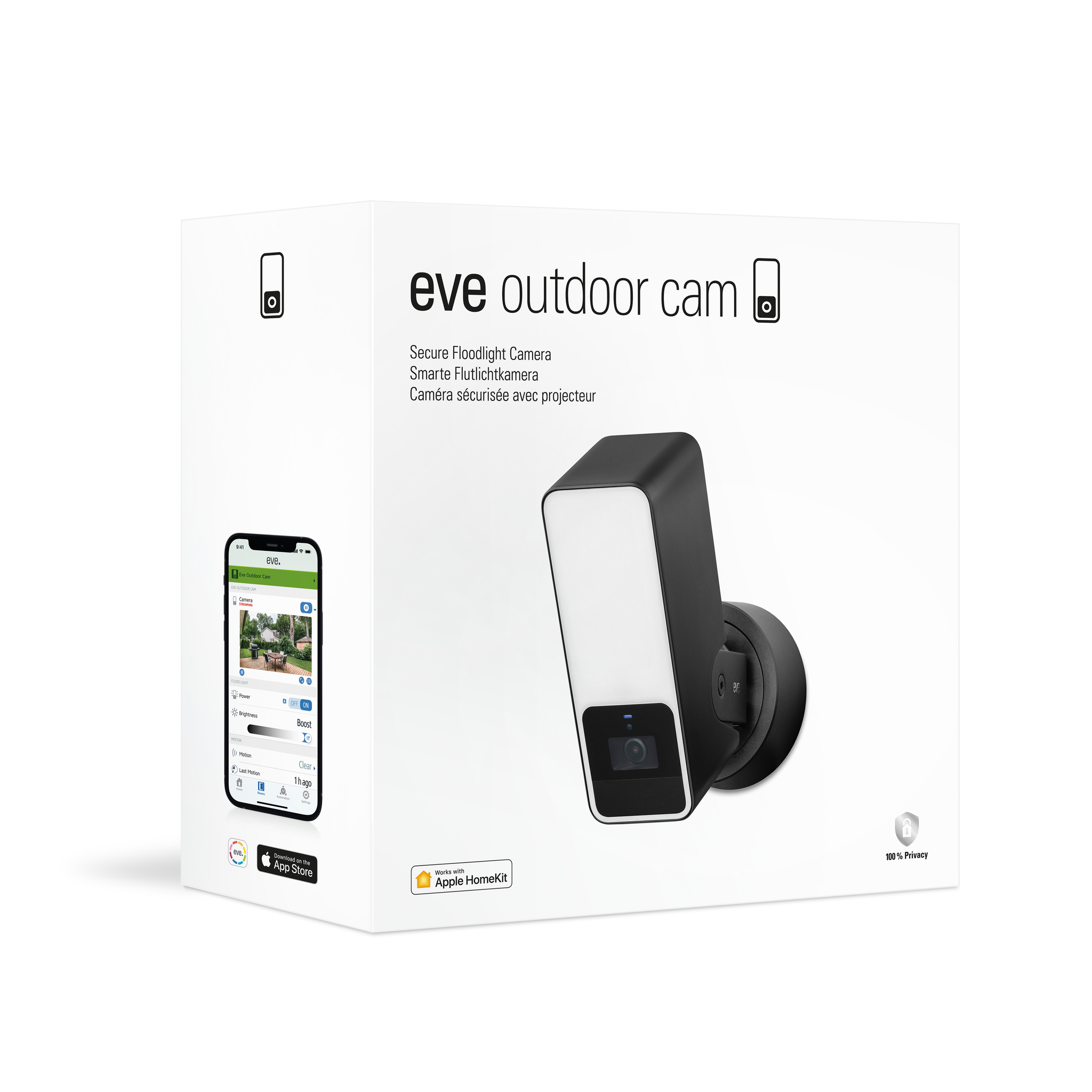 Eve Outdoor Cam Packaging
