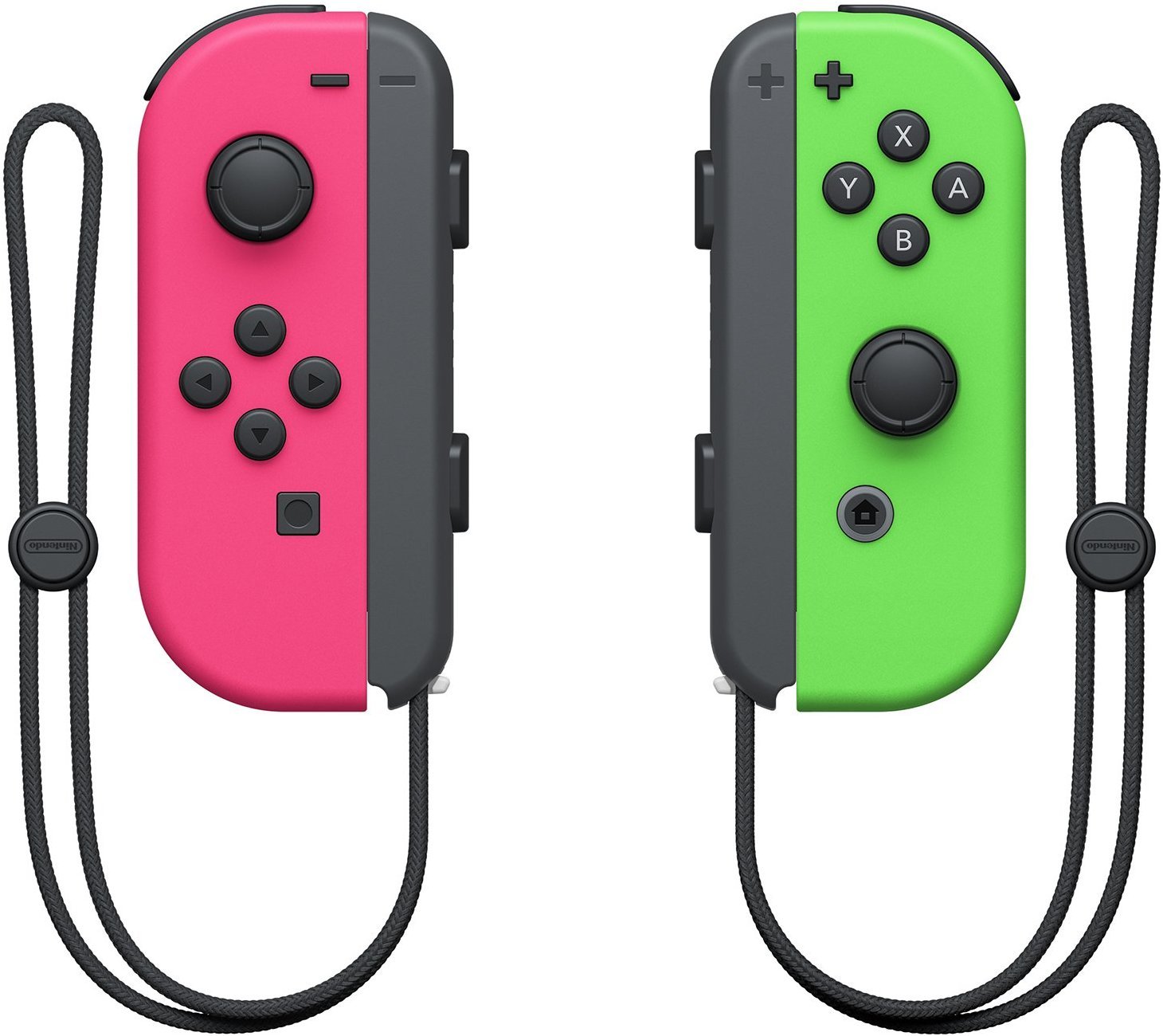 Neon Pink and Neon Green Joy-Cons