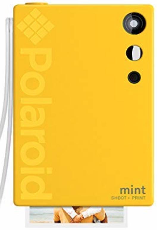 Yellow Polaroid Mint Camera and Printer product