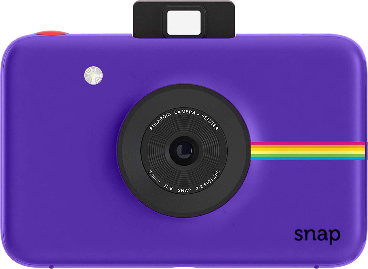 Polaroid snap in purple