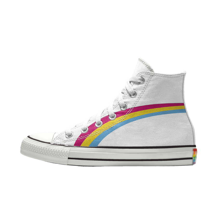 Converse Custom Pride Chuck Taylor All Star By You Unisex High Top Shoe Pan