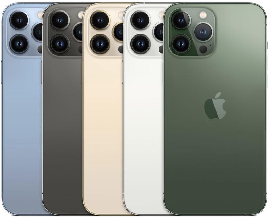 Iphone 13 Pro Max Color Family 2022 Render Cropped
