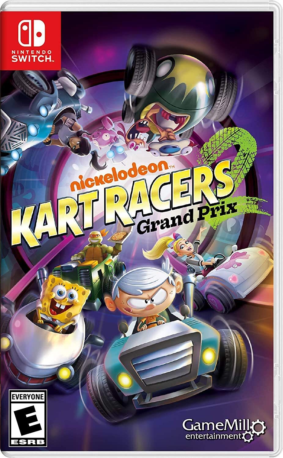 Nickelodeon Kart Racers 2 Grand Prix Box