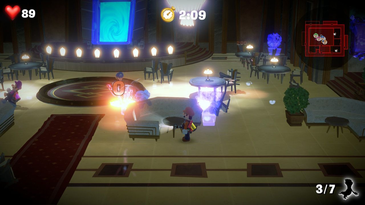 Luigi's Mansion 3 rare ghost battle