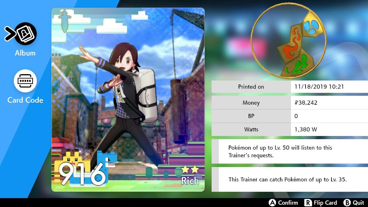 Pokémon Sword And Shield What Is A League Card And How Do I. How To Make A ...