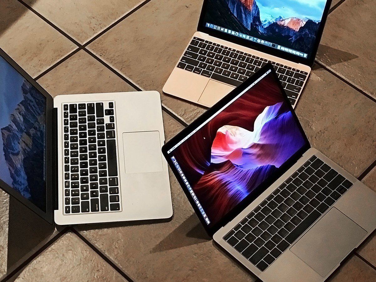 MacBook lineup