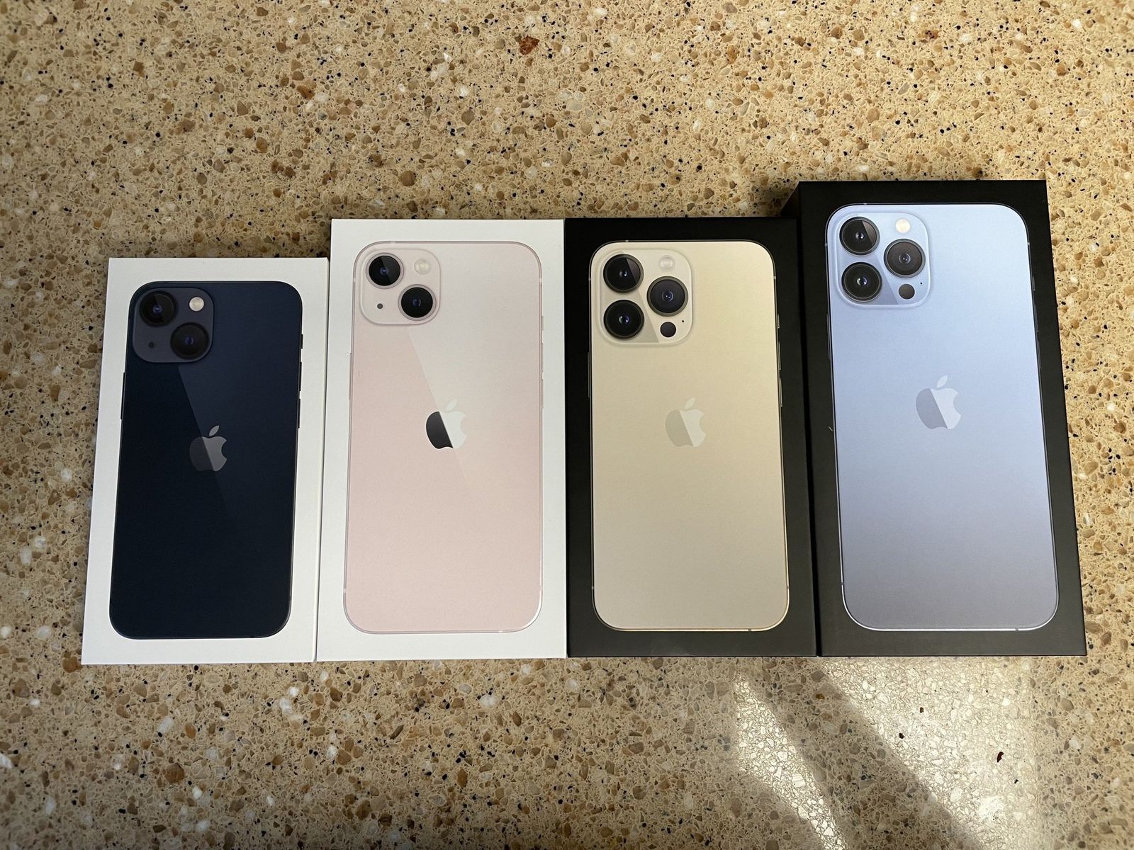 Iphone 13 Boxes Lineup