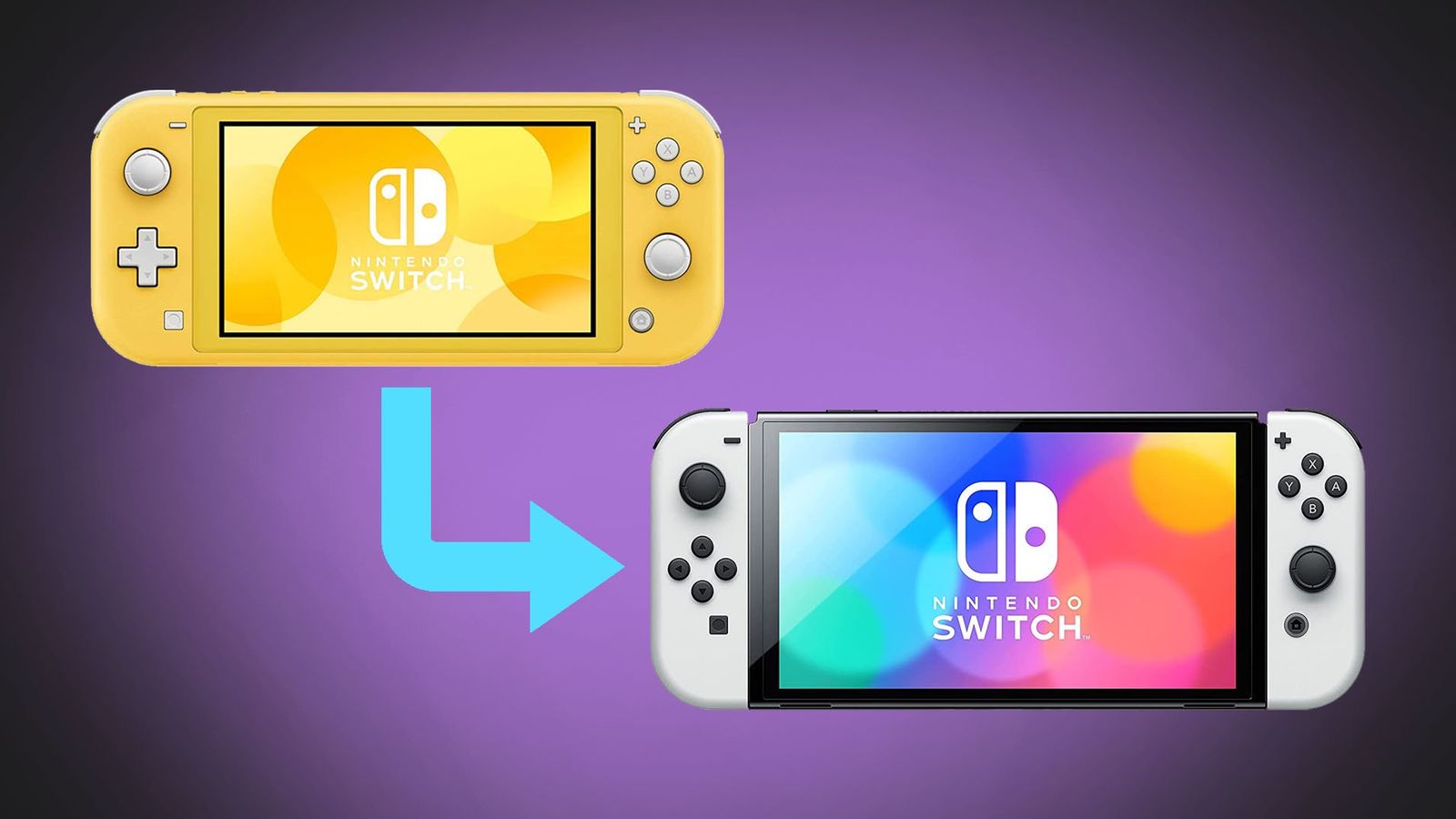 Nintendo Switch Lite Transfer To Oled Model
