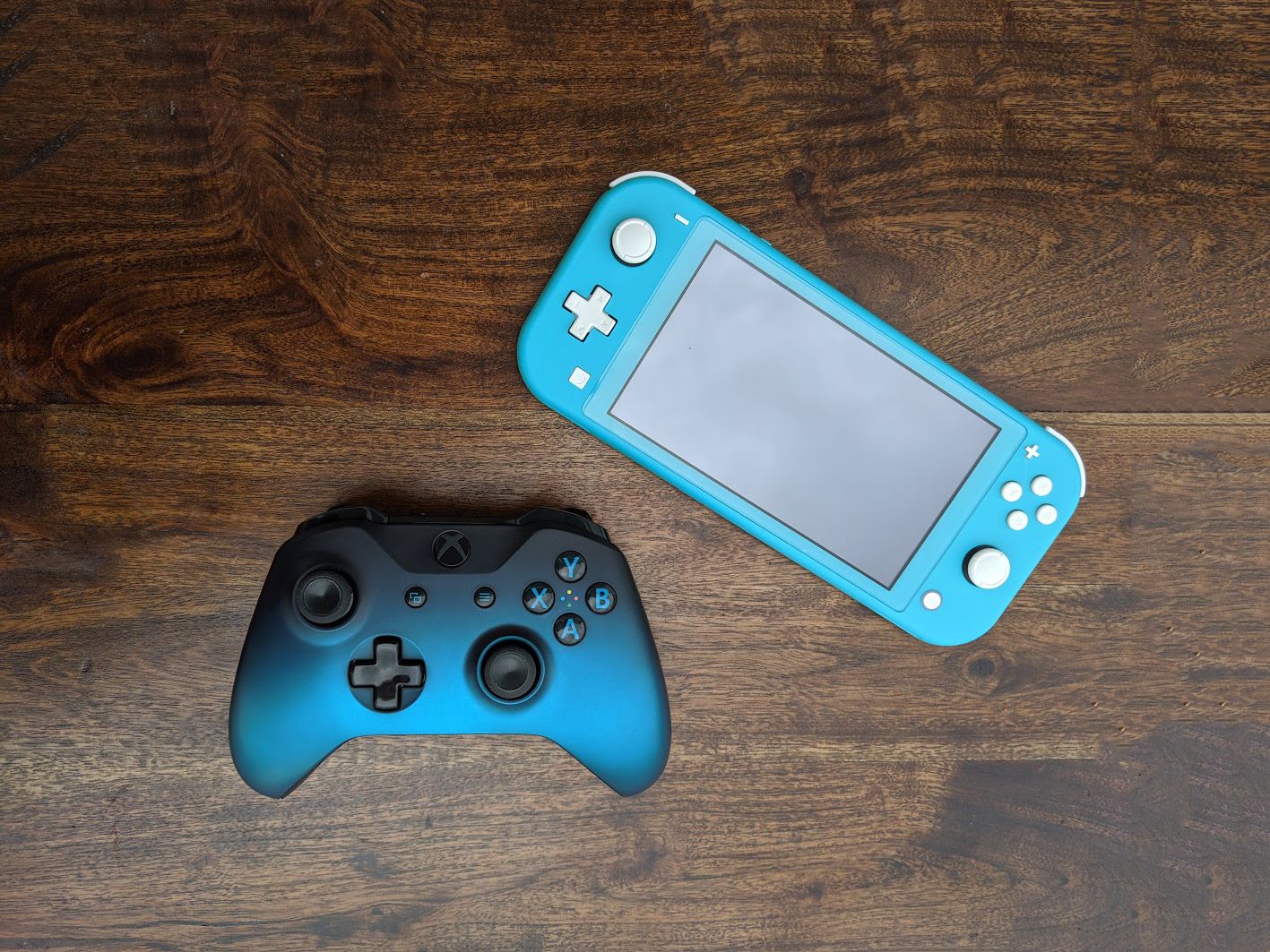 Xbox One Controller and Switch Lite