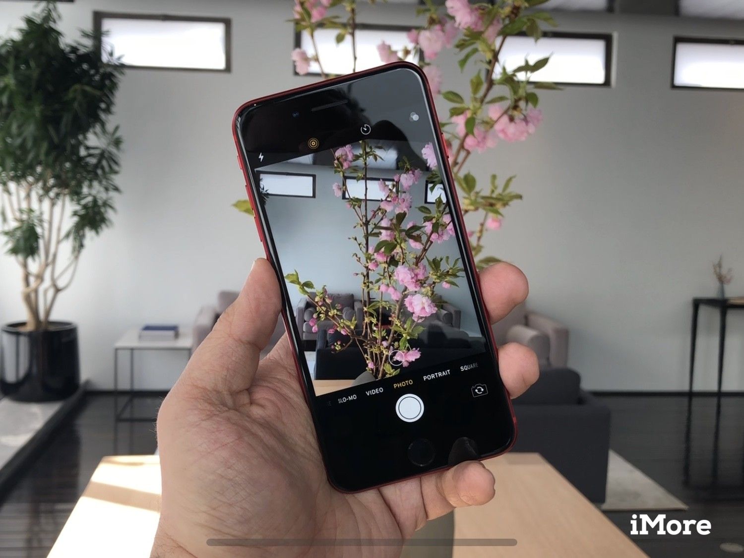 iPhone 8 Product Red Camera View Finder