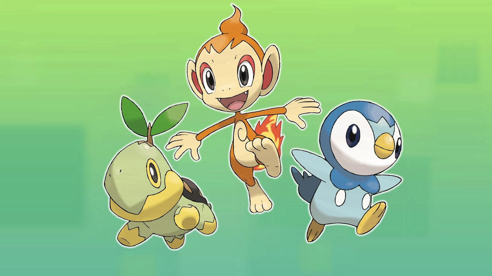 Pokemon Home Turtwig Chimchar Piplup