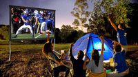 Enjoy some screen time outdoors with the best outdoor projector screens