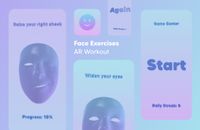 Face Exercises is a new AR workout app for your mug