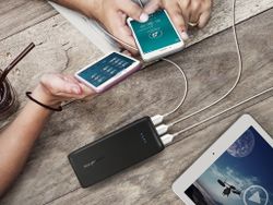 RAVPower's 22000mAh power bank includes 3 high-speed USB ports for $32
