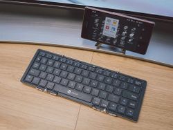 This $27 iClever ultra slim keyboard can fold up and fit in your pocket