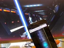 Google made a game that turns your phone into a lightsaber