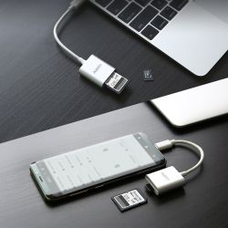 Manage multiple SD cards with Aukey's USB-C reader on sale for $8