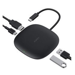 Aukey's discounted $34 5-in-1 USB-C hub has a built-in wireless charger