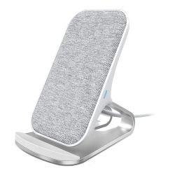 This $13 Lecone wireless charging stand will look great on your desk