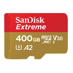 Get Extreme performance with SanDisk's 400GB microSD card at a great price