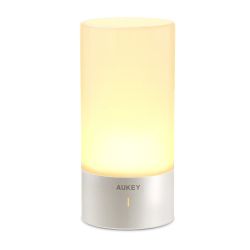 Pick up Aukey's color-changing table lamp for $21 with these codes