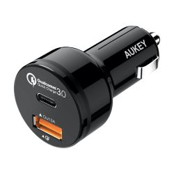 Add Aukey's dual-port PD car charger to your vehicle for only $12