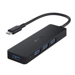 Do more with your USB-C port using Aukey's 4-port hub on sale for $9