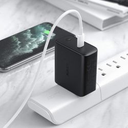 Plug in and charge with Aukey's 60W USB-C wall adapter on sale for $17