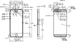 iPhone 5 fully dimensioned design drawing available for all to see