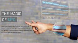 MYO armband will sense and use muscle movement to control the electronics around you