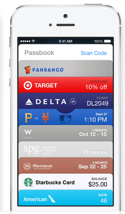 Passbook for iOS 7 to support scanning QR codes