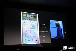 Control Center in iOS 7 brings quick access to Settings, Brightness, Media Controls, and more