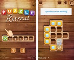 Wake up to Puzzle Retreat's sliding block puzzles