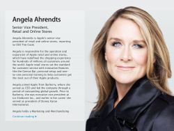 Angela Ahrendts leaves fashion for Apple as new svp of online and retail stores