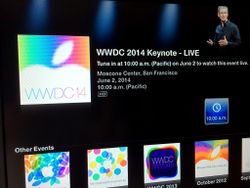 Catch today's WWDC 2014 keynote live on your Apple TV!