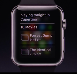 Siri comes built in to the Apple Watch