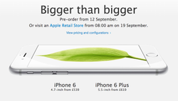 iPhone 6 and iPhone 6 Plus UK off contract pricing